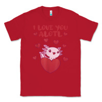 Red i love you alotl aolotl valentine's day heart aolotl lover Classic Tee - lanVoArt