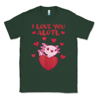 Sports Green i love you alotl aolotl valentine's day heart aolotl lover Classic Tee - lanVoArt