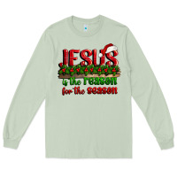 Matcha jesus is the reason for the season Long Sleeve Tee - CowGirlArtShop