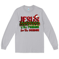 Moon Dust jesus is the reason for the season Long Sleeve Tee - CowGirlArtShop