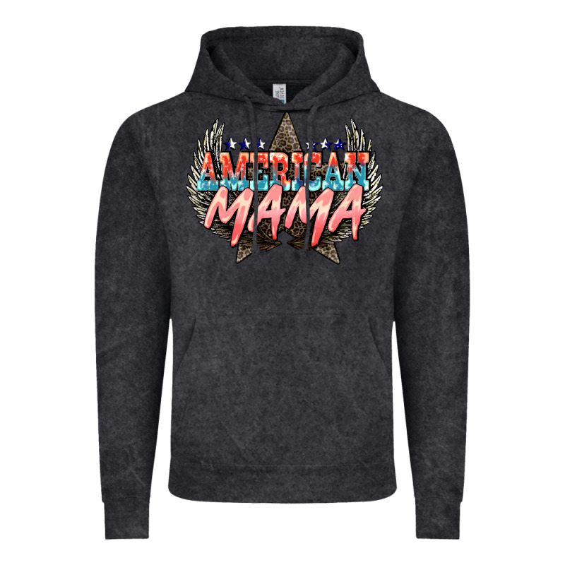 American Mama 4th Of July Vintage Hoodie by HowdyJamesFarm | Teevron