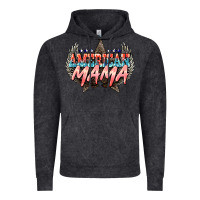 Vintage Black American mama 4th of july Vintage Hoodie - HowdyJamesFarm