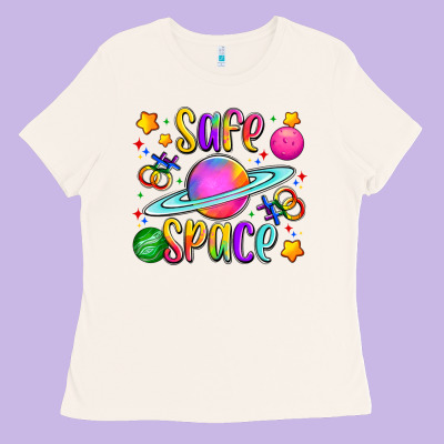 Safe Space Ladies Tee Designed By Artiststas