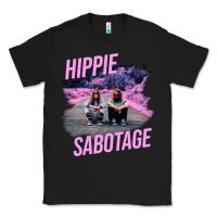 Black hippie sabotage aesthetic style photo with text Classic Tee - lanVoArt