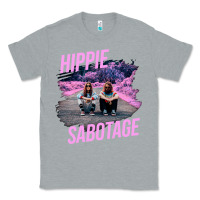 Heather Grey hippie sabotage aesthetic style photo with text Classic Tee - lanVoArt