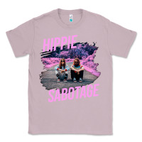 Lilac hippie sabotage aesthetic style photo with text Classic Tee - lanVoArt