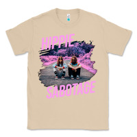 Mushroom hippie sabotage aesthetic style photo with text Classic Tee - lanVoArt