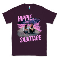 Plum hippie sabotage aesthetic style photo with text Classic Tee - lanVoArt