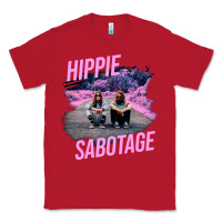 Hippie Sabotage Aesthetic Style Photo With Text Classic Tee | Teevron