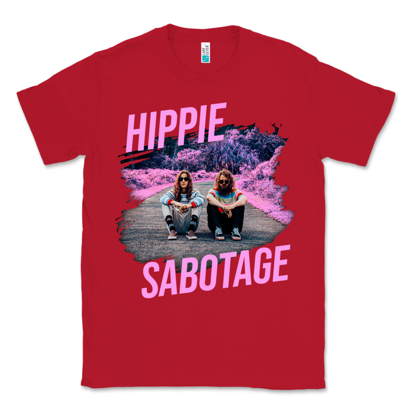 Hippie Sabotage Aesthetic Style Photo With Text Classic Tee by lanVoArt | Teevron