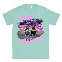 Seafoam hippie sabotage aesthetic style photo with text Classic Tee - lanVoArt