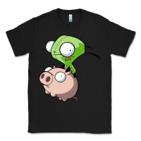 Black invader zim Classic Tee - lanVoArt