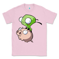 Bubblegum Pink invader zim Classic Tee - lanVoArt