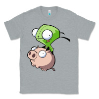 Heather Grey invader zim Classic Tee - lanVoArt
