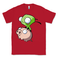Red invader zim Classic Tee - lanVoArt