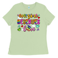 Matcha everyone deserves love Ladies Tee - Artiststas