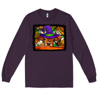 Plum halloween heifer Long Sleeve Tee - Jasminsmagicworld