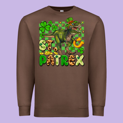 St. Patrex Premium Sweatshirt Designed By Artiststas