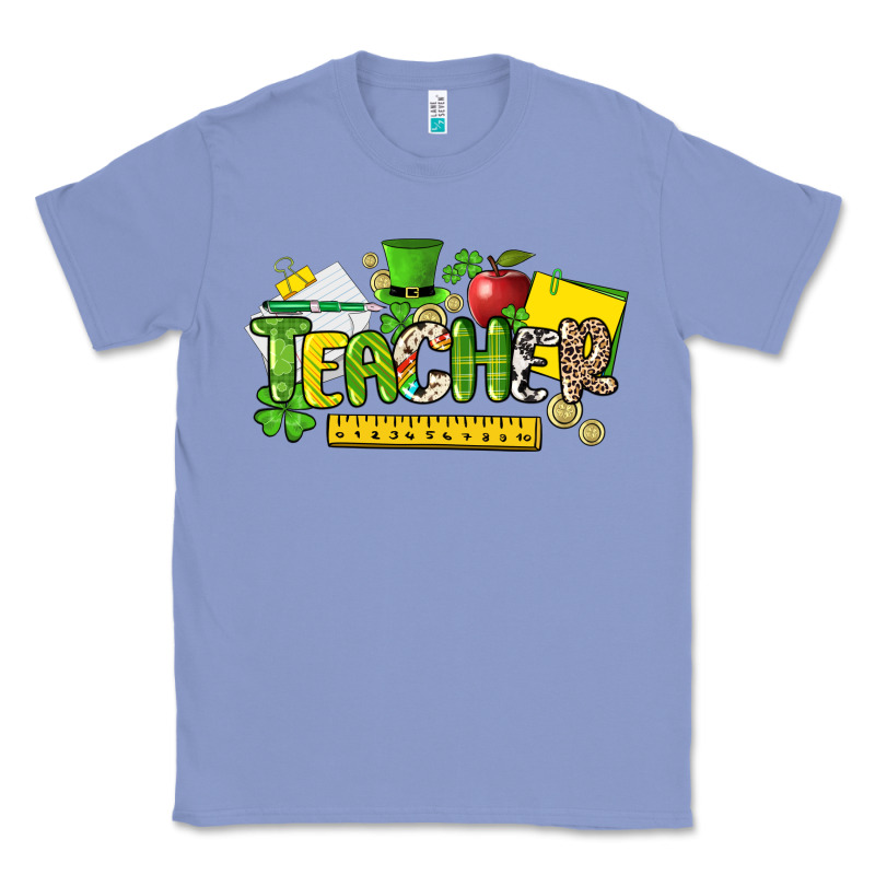 Teacher St. Patricks Day Classic Tee by NancyCooperArtShop | Teevron