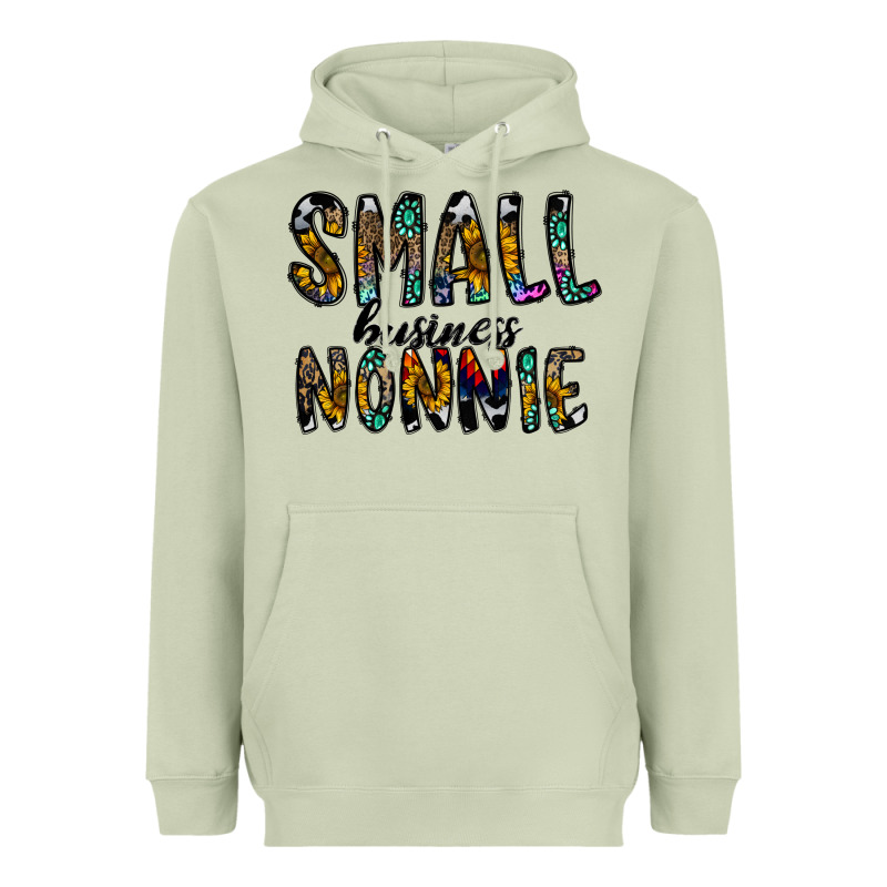 Small Business Nannie Heavyweight Hoodie by CowhideDigitalArt | Teevron