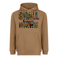 Toasted Coconut small business nannie Heavyweight Hoodie - CowhideDigitalArt