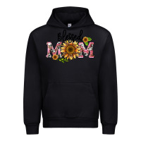 Black blessed mom Urban Hoodie - BarkalooDesign
