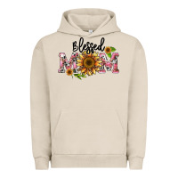 Pigment French Oak blessed mom Urban Hoodie - BarkalooDesign