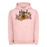 Pigment Salmon blessed mom Urban Hoodie - BarkalooDesign
