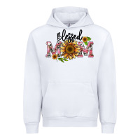 White blessed mom Urban Hoodie - BarkalooDesign