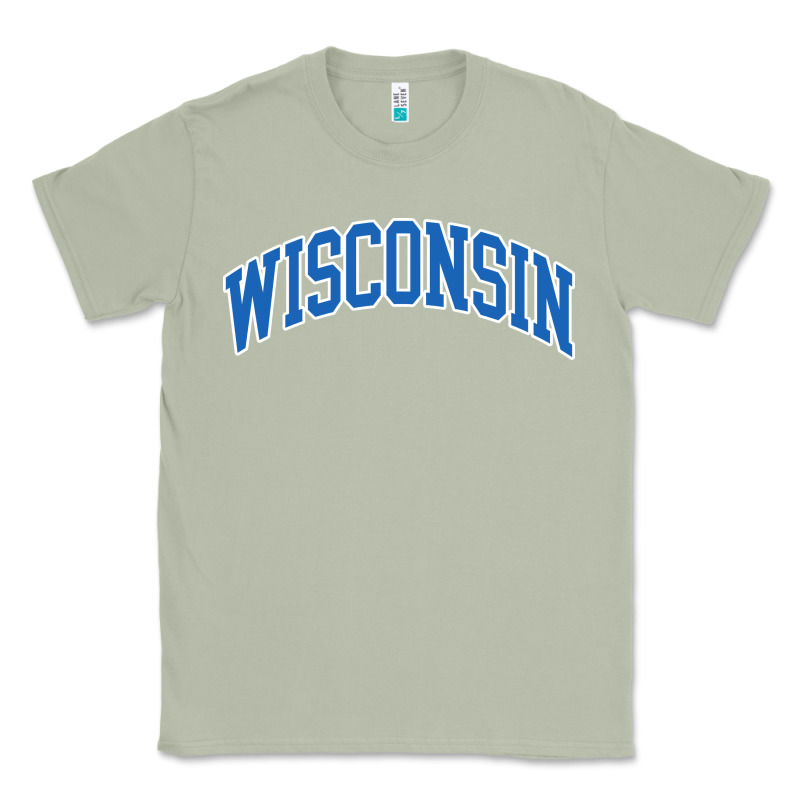 Wisconsin Blue Classic Tee by lanVoArt | Teevron
