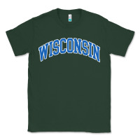 Sports Green wisconsin blue Classic Tee - lanVoArt