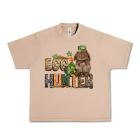 Burro Egg hunter with rabbit Easter Day Urban Heavy Tee - HowdyJamesFarm