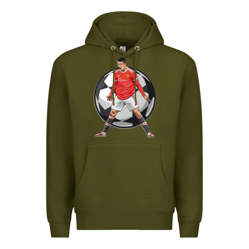 Cr7 Soccer Fan Premium Hoodie by lanVoArt | Teevron