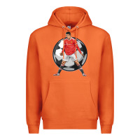 Carrot cr7 soccer fan Premium Hoodie - lanVoArt