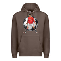 Coffee cr7 soccer fan Premium Hoodie - lanVoArt
