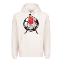 Pale Pink cr7 soccer fan Premium Hoodie - lanVoArt