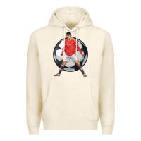 Tofu cr7 soccer fan Premium Hoodie - lanVoArt