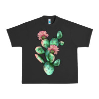 Pigment Black cactus 5 Urban Heavy Tee - JahusDesignShop