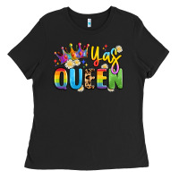 Black yas queen Ladies Tee - Artiststas
