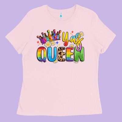 Yas Queen Ladies Tee Designed By Artiststas