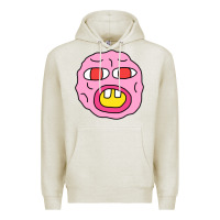 Oatmeal Heather cherry tyler! Premium Hoodie - lanVoArt