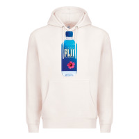 Pale Pink aesthetic fiji water Premium Hoodie - lanVoArt
