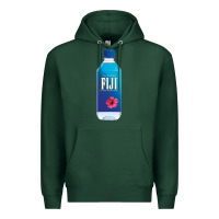 Sports Green aesthetic fiji water Premium Hoodie - lanVoArt