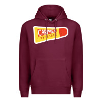 Burgundy carmex obsessed sticker Premium Hoodie - lanVoArt