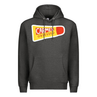 Charcoal Heather carmex obsessed sticker Premium Hoodie - lanVoArt