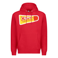 Red carmex obsessed sticker Premium Hoodie - lanVoArt