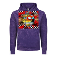 Cloud Purple hot mess daddy of both Vintage Hoodie - TumblerDesignByShophia