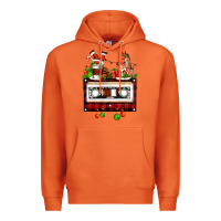 Carrot christmas cassette Premium Hoodie - FaDigitalArtStudio