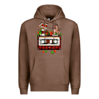 Chestnut christmas cassette Premium Hoodie - FaDigitalArtStudio