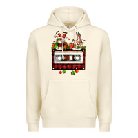 Sandshell christmas cassette Premium Hoodie - FaDigitalArtStudio